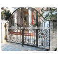 out door powder coated wrought iron gate designs